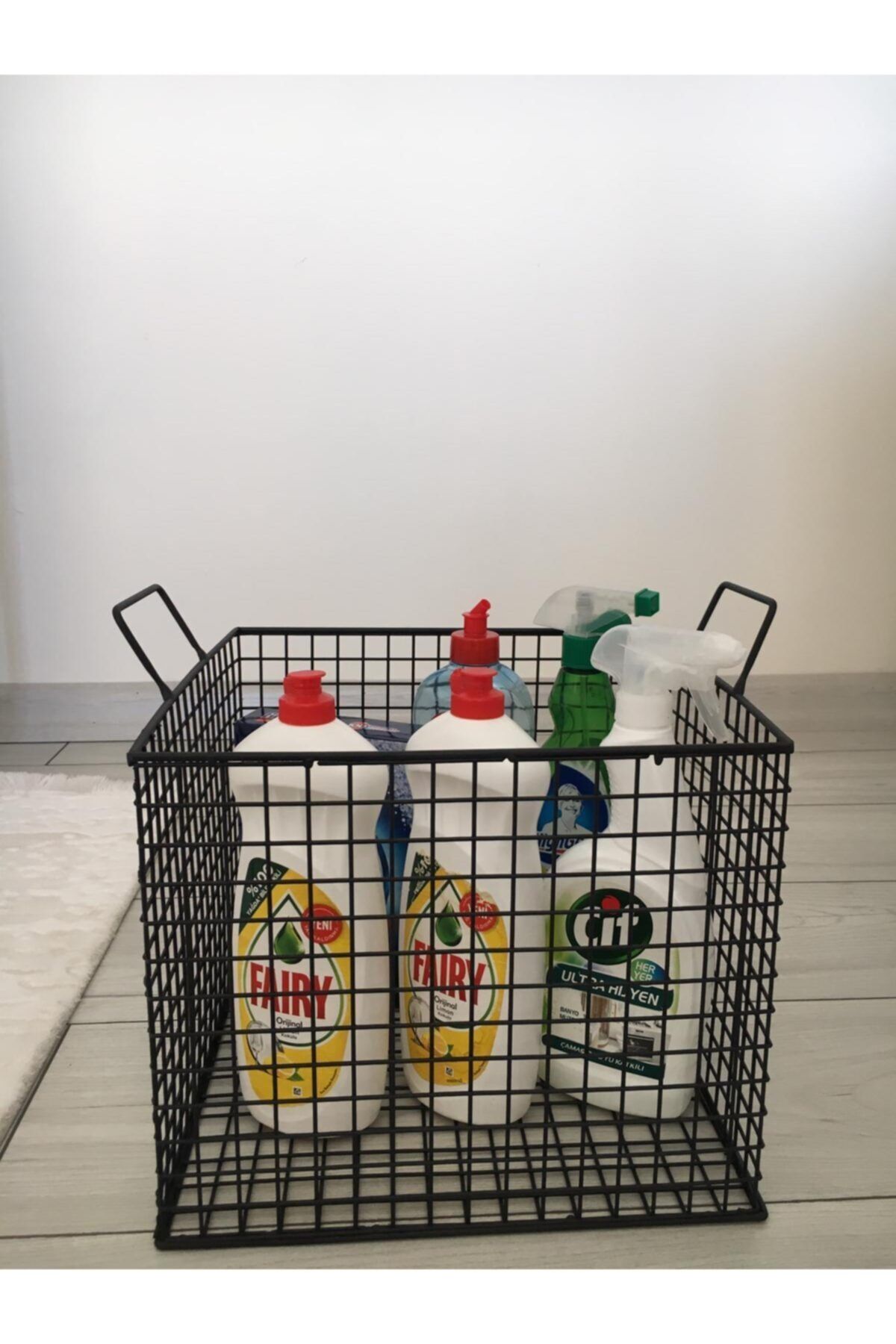 GO DEKOR-Metal Square Organizer - Multi-Purpose Wire Basket (Storage Container) 2