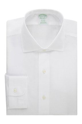 Erkek Beyaz Non-iron Milano Kesim Klasik Gömlek 1-00100474