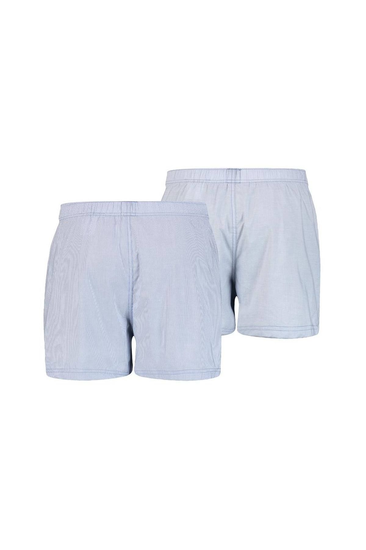 Levi's-Herren Boxershorts, 2er Pack - Web-Shorts, Baumwolle, einfarbig 2