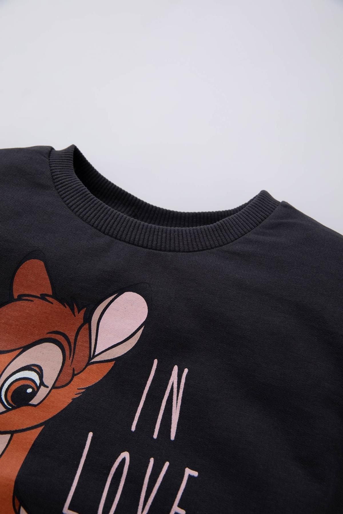 Baby girl crewneck sweatshirt 2025