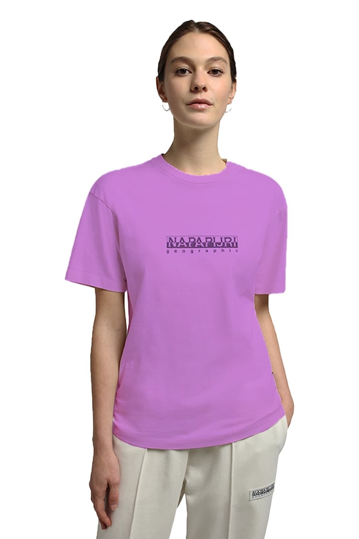 Napapijri S-box W Ss 4 Kadın T-shirt - Np0a4gdd