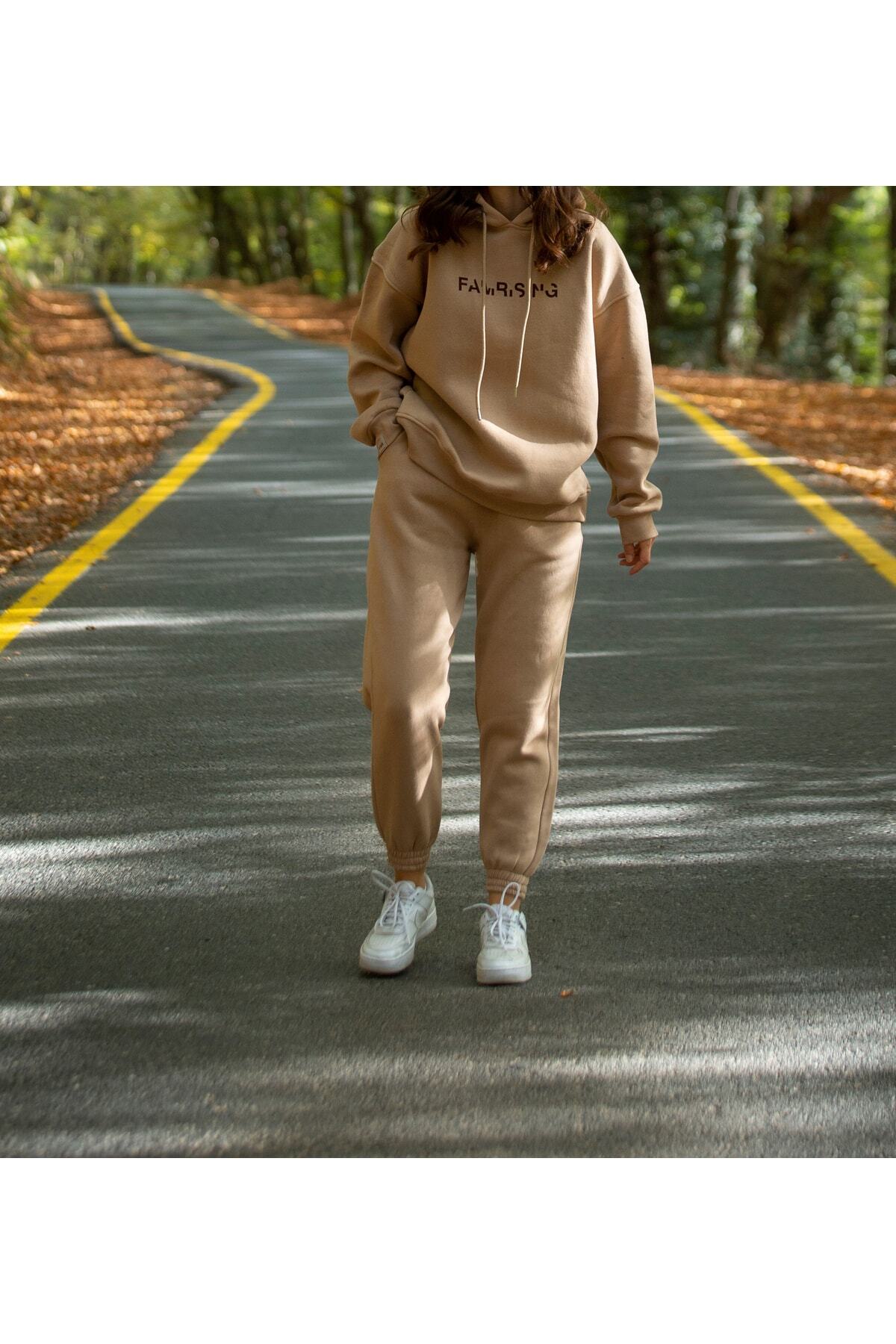 Unisex Bottom Tracksuit Latte