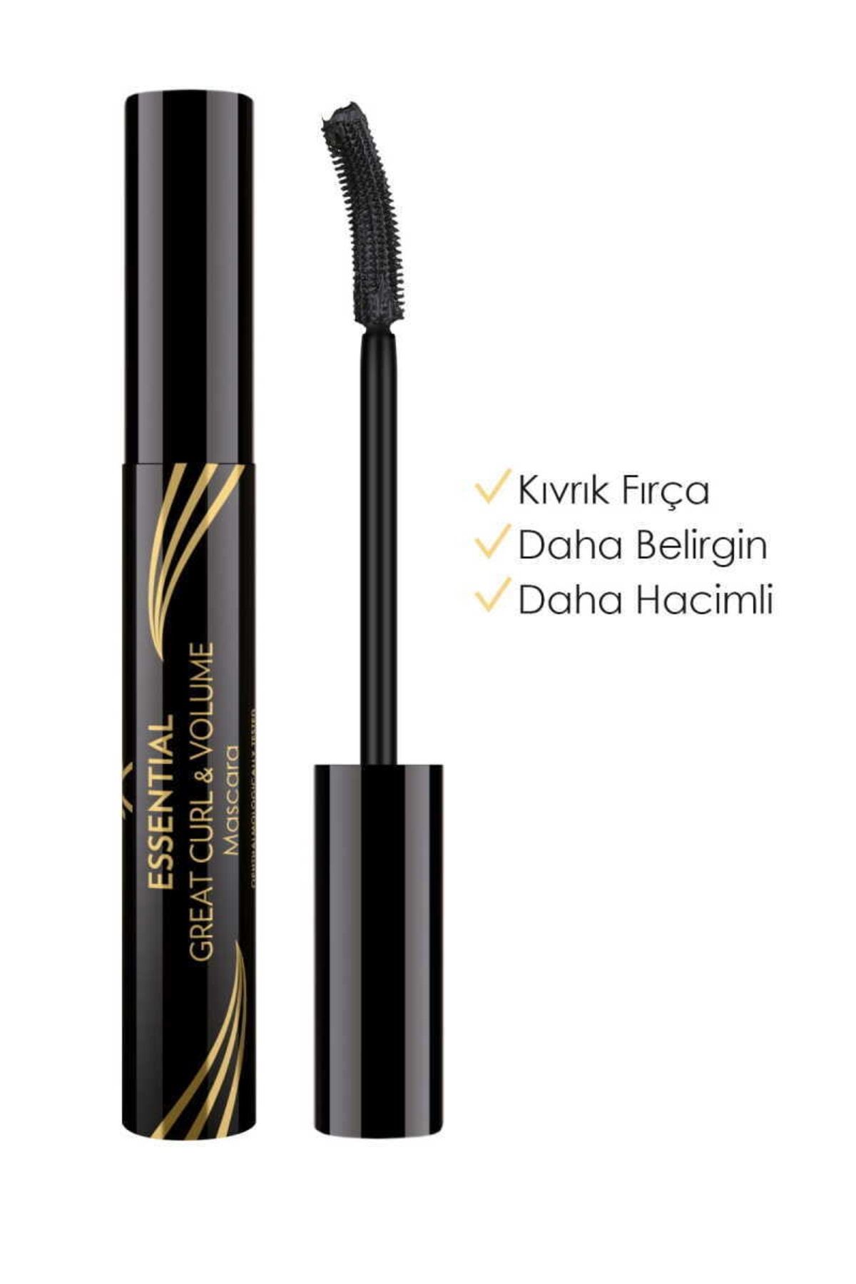 ریمل حجم دهنده و فر بزرگ مشکی Golden Rose