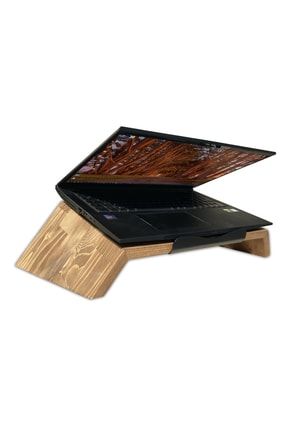M2 Laptop Soğutucu Altlığı Notebook Standı Sehpası Ahsap vollblumev1varianted