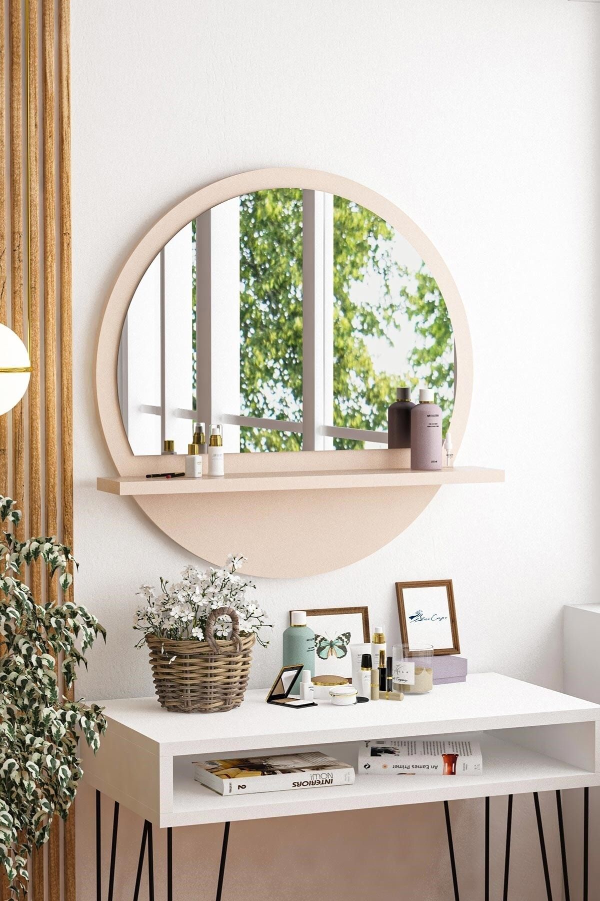 bluecape Larissa Cappucino Dresuar Hol Koridor Salon Banyo Wc Ofis Çocuk Yatak Odası Boy