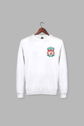 Liverpool Logo Göğüs Baskılı Futbol Sweat Tasarım Sweatshirt 6441dark3504207