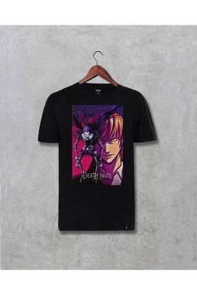 Death Note Anime Özel Tasarım Baskılı Unisex Tişört 3283dark11630740