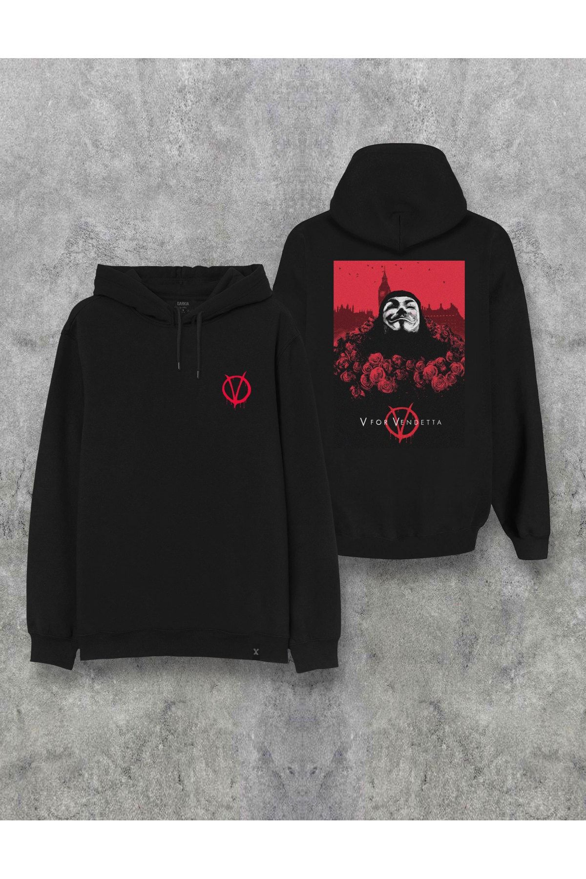 Darkia-V For Vendetta Movie Printed Special Design Hoodie 1