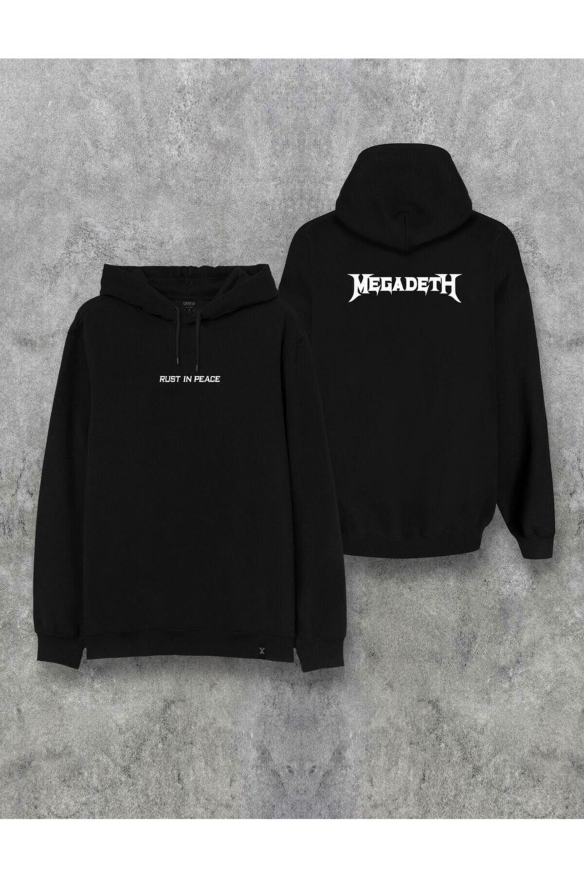 Darkia-Megadeth Rust In Peace Front and Back Printed Special Design Hoodie 1