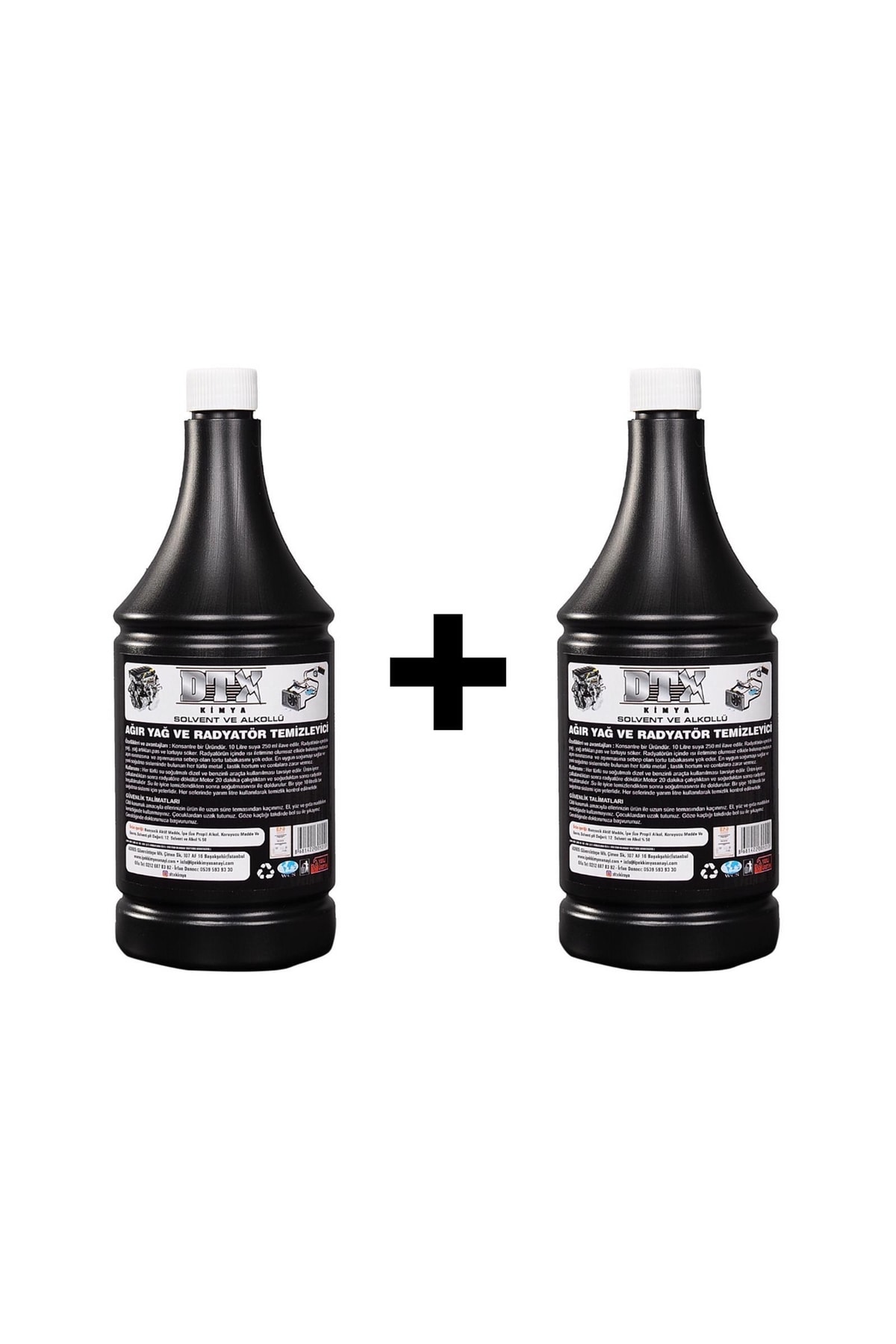 2 Adet Solventli Turbo ve Intercooler Sistemi Temizleyici 1 lt