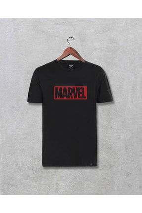 Marvel Logo Baskılı Tişört 95642423367549
