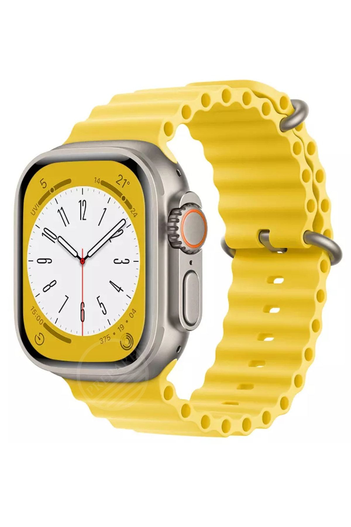 PREPARE Watch 8 Ultra Plus Adventure Sesli Asistan Nfc Bt Arama Özellikli Ios Android Uyumlu Akıllı Saat