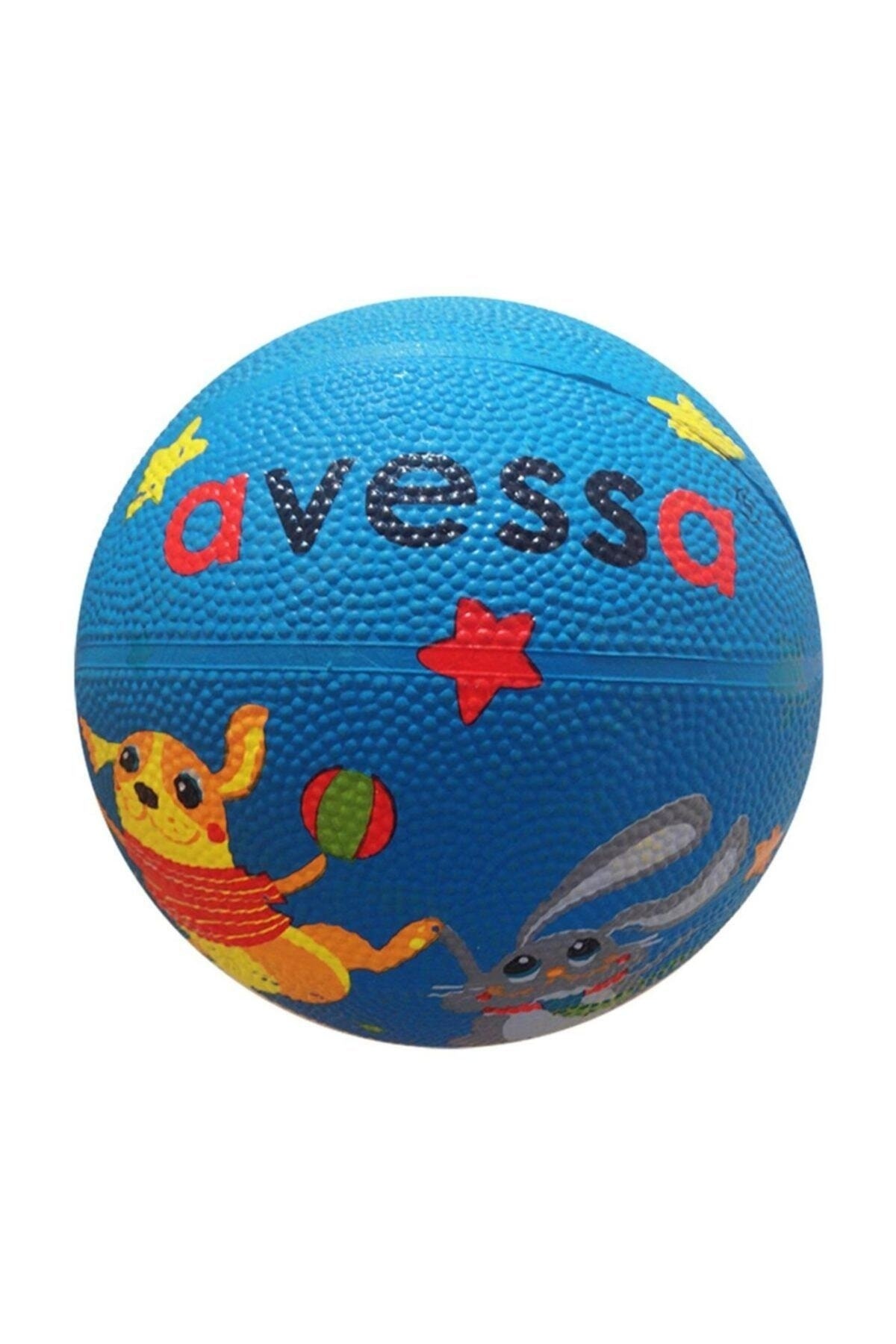AVESSA Mini Çocuk Basketbol Topu No1 Mavi