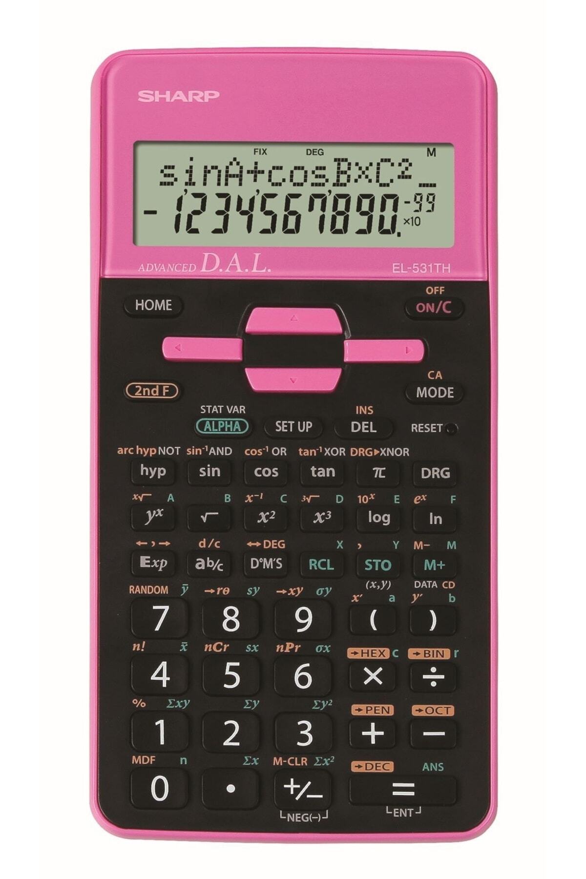 Sharp El-531thbpk 273 Fonksiyonlu Bilimsel Hesap Makinesi