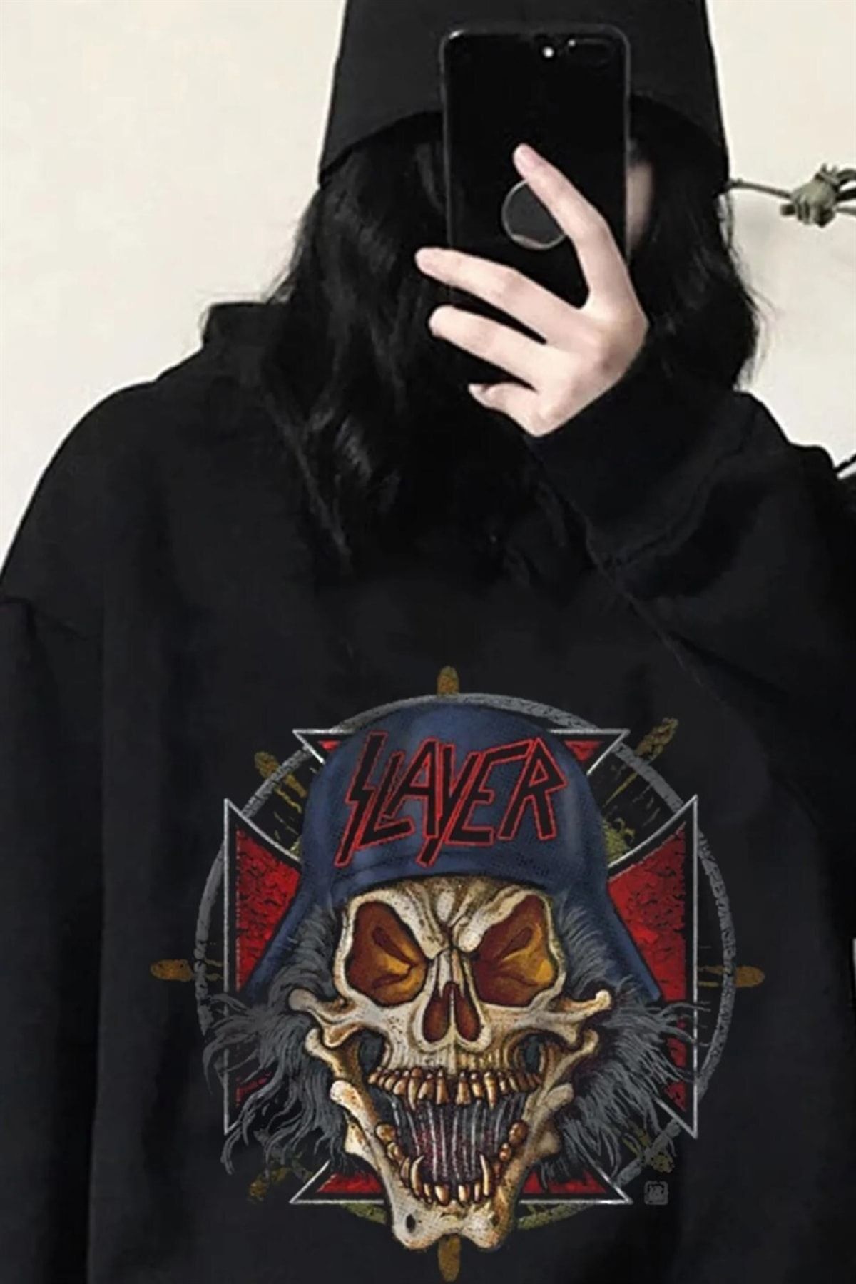 Touz Poyraz Moda Slayer Hooded Sweatshirt Hoodie Trendyol