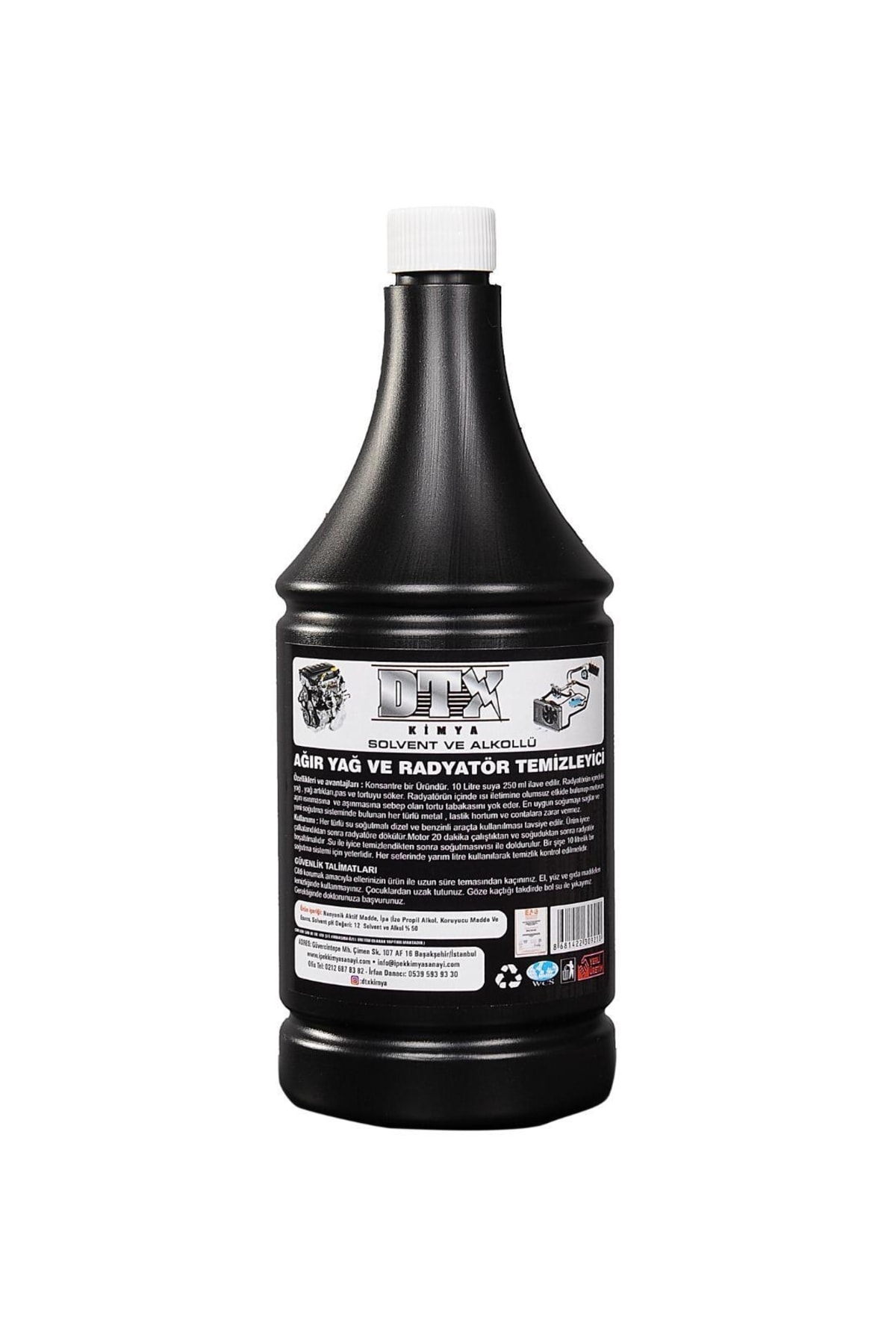 Alkollü Turbo Ve Intercooler Sistemi Temizleyici 1 Lt