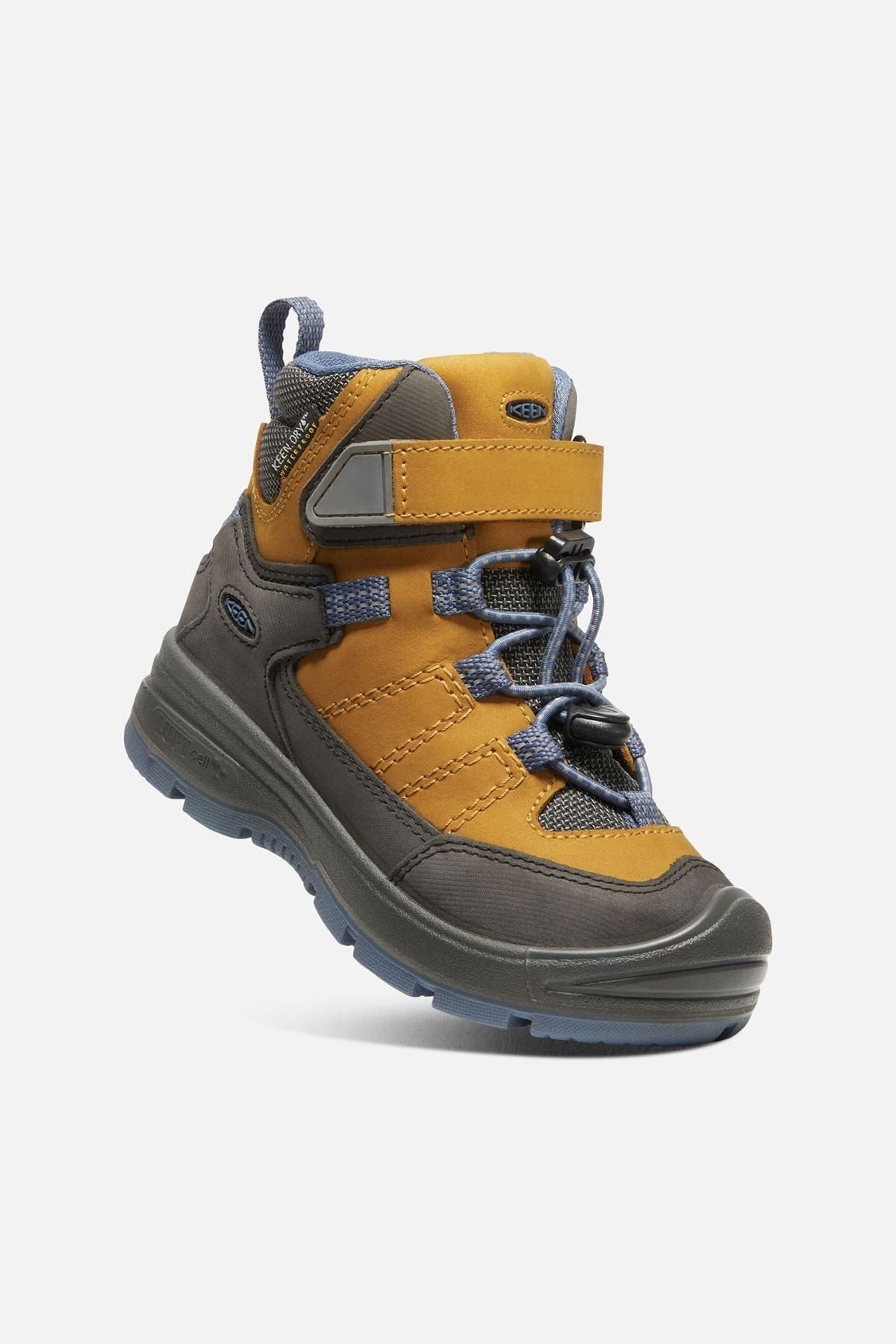 Keen Redwood Mid Wp — кожаные водонепроницаемые зимние ботинки — горчичный 1023882