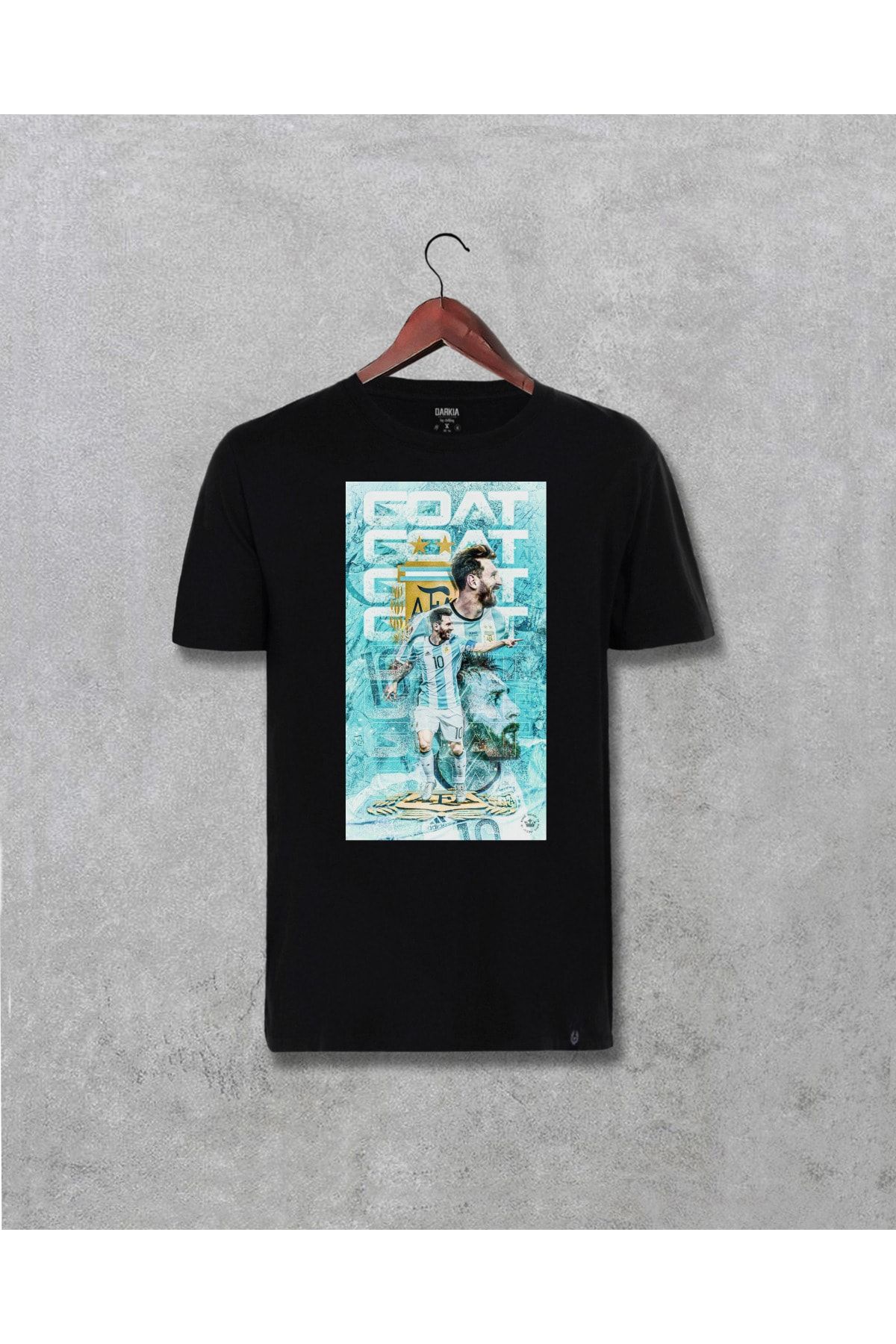 Messi top goat shirt