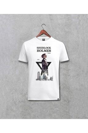 Sherlock Holmes Human Error Tasarım Baskılı Unisex Tişört 1135671dr190179