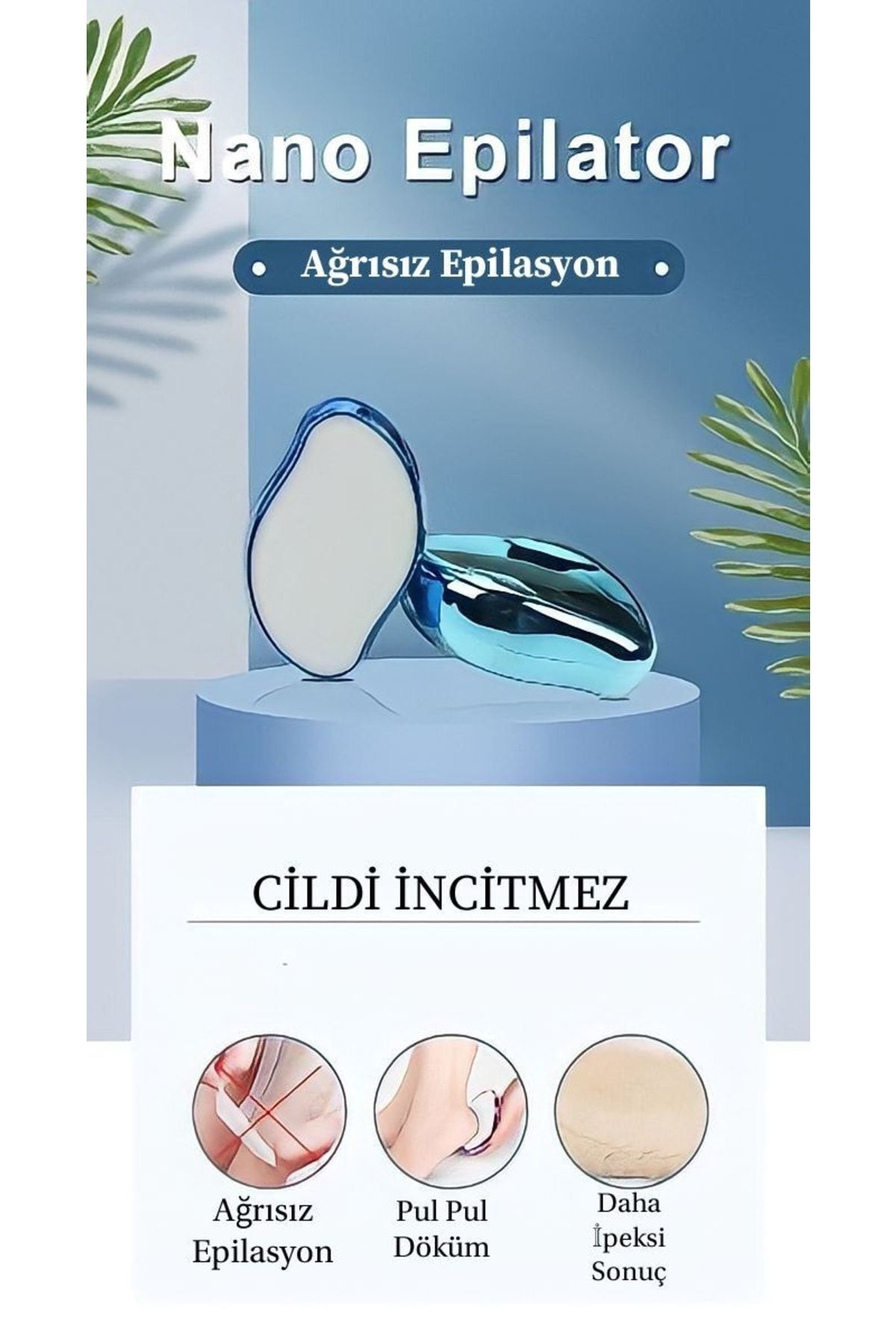 MAQYA Cosmetics Kristal Ağrısız Nazik Tüy Dökücü ZO7654