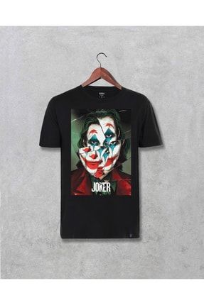 Joker Film Özel Tasarım Baskılı Unisex Siyah Tişört 733334dk1110257
