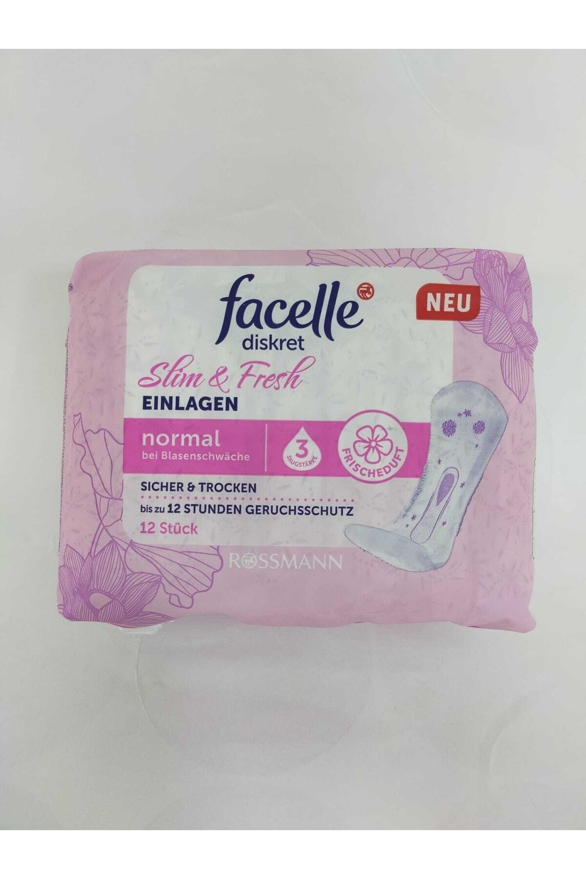 Etos Facelle Diskret Normal Mesane Pedi (12LİX6PK) 72 Adet Slim Fresh