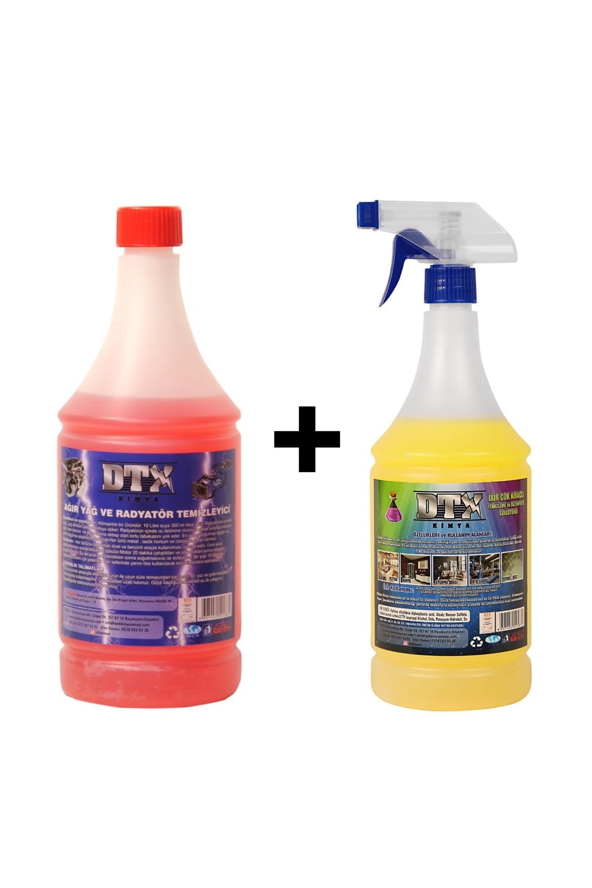 Oto Kalorifer Ve Petek Temizleme Ilacı 1 Lt Ixir Çok Amaçlı Temizleme Solisyonu 1 Lt