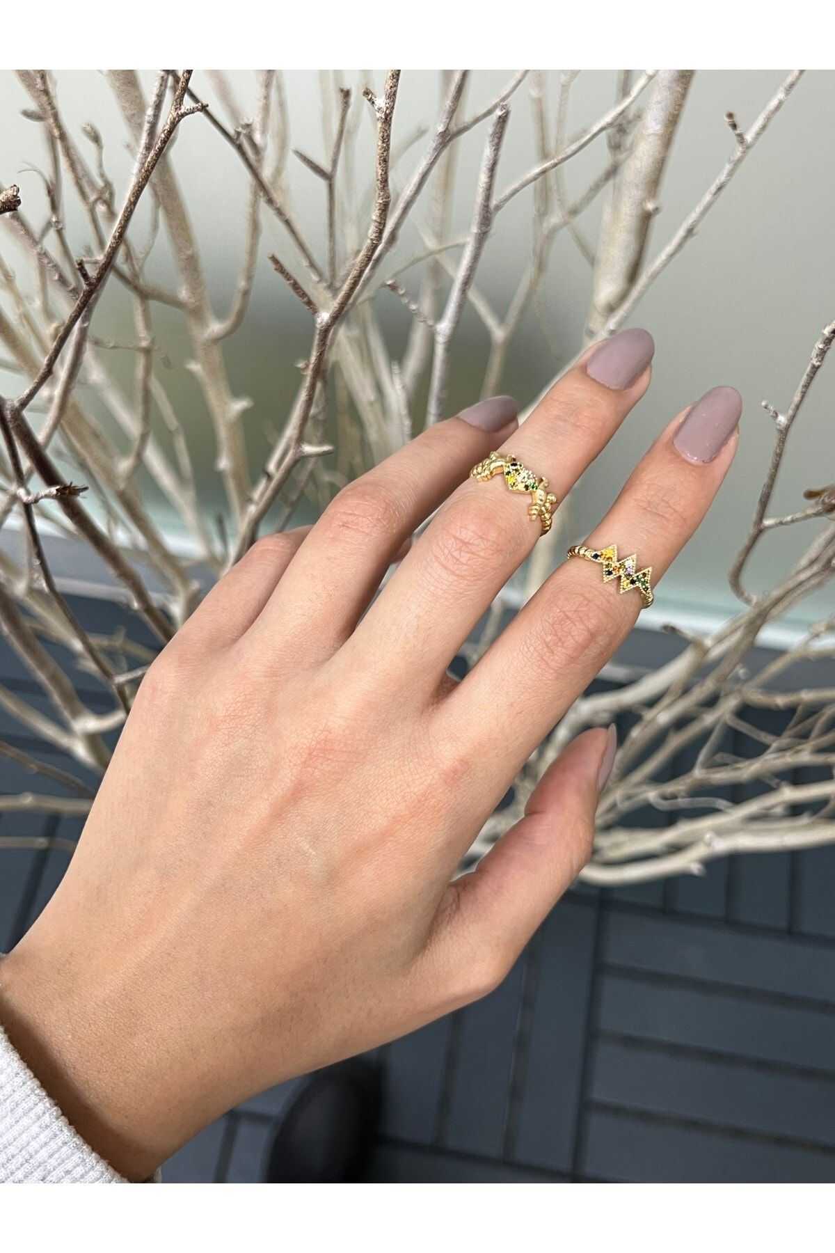 Solid brass top rings