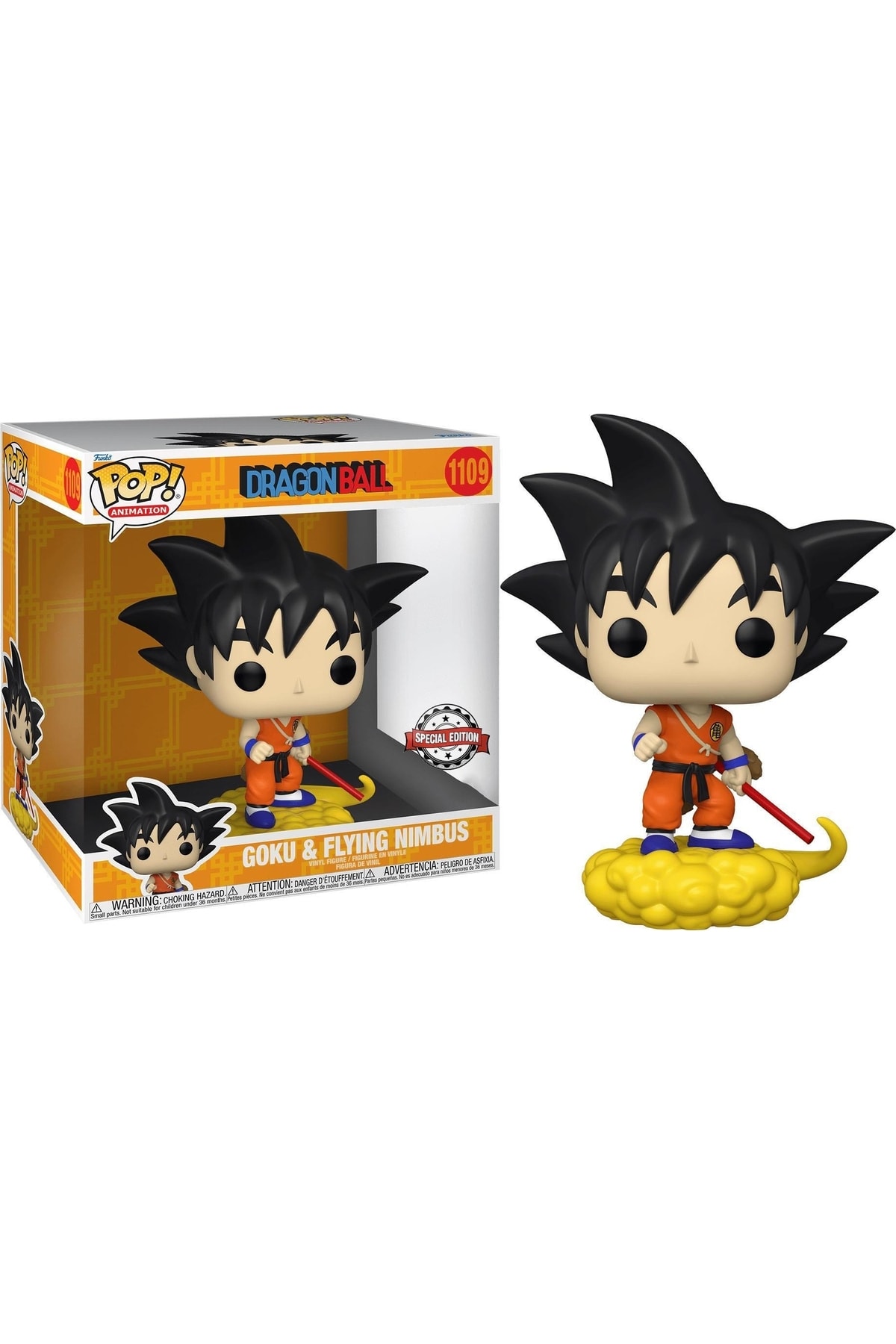 Funko Pop Jumbo Dragon Ball Z Goku & Flying Nimbus Special Edition