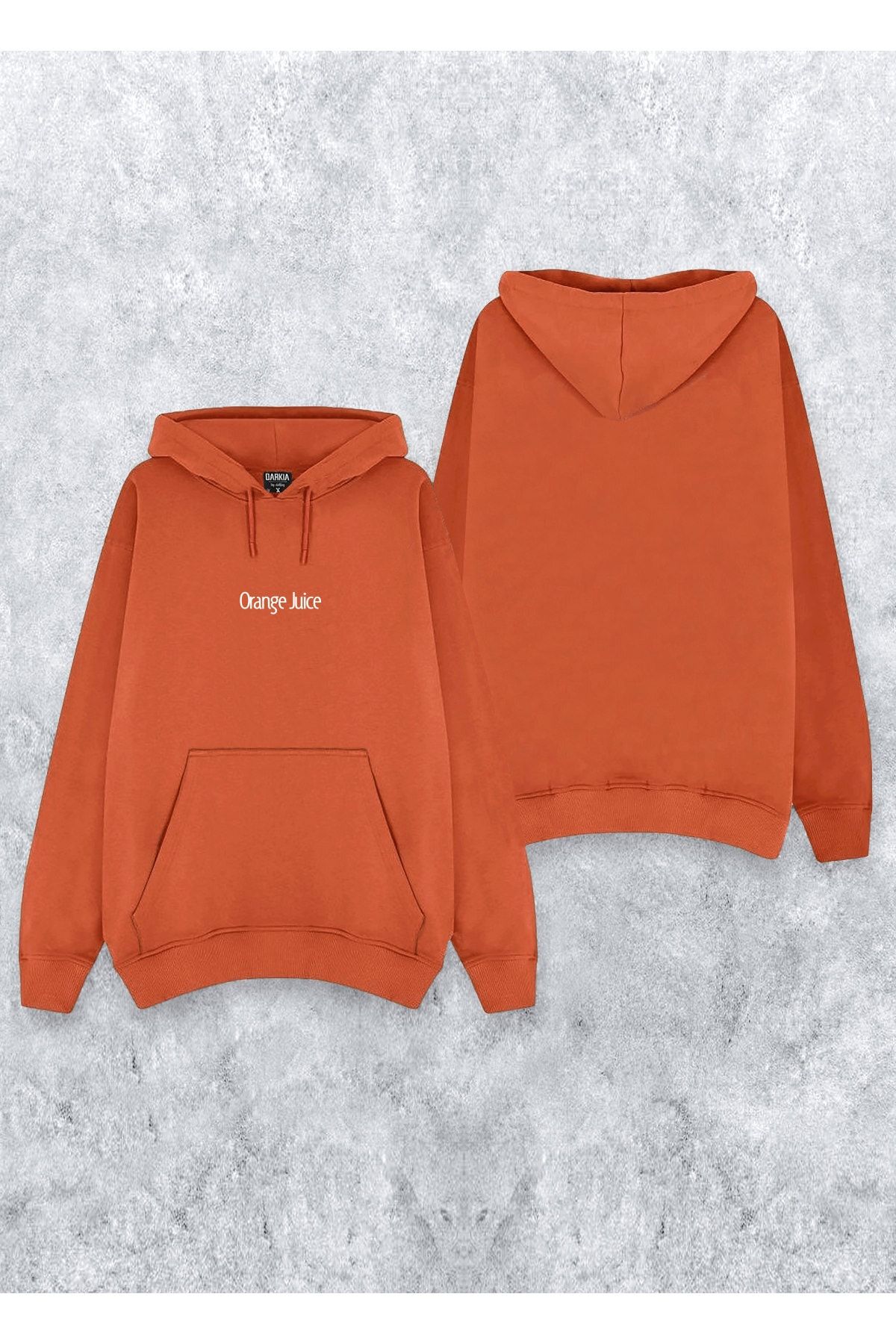 Dark orange hoodie hotsell
