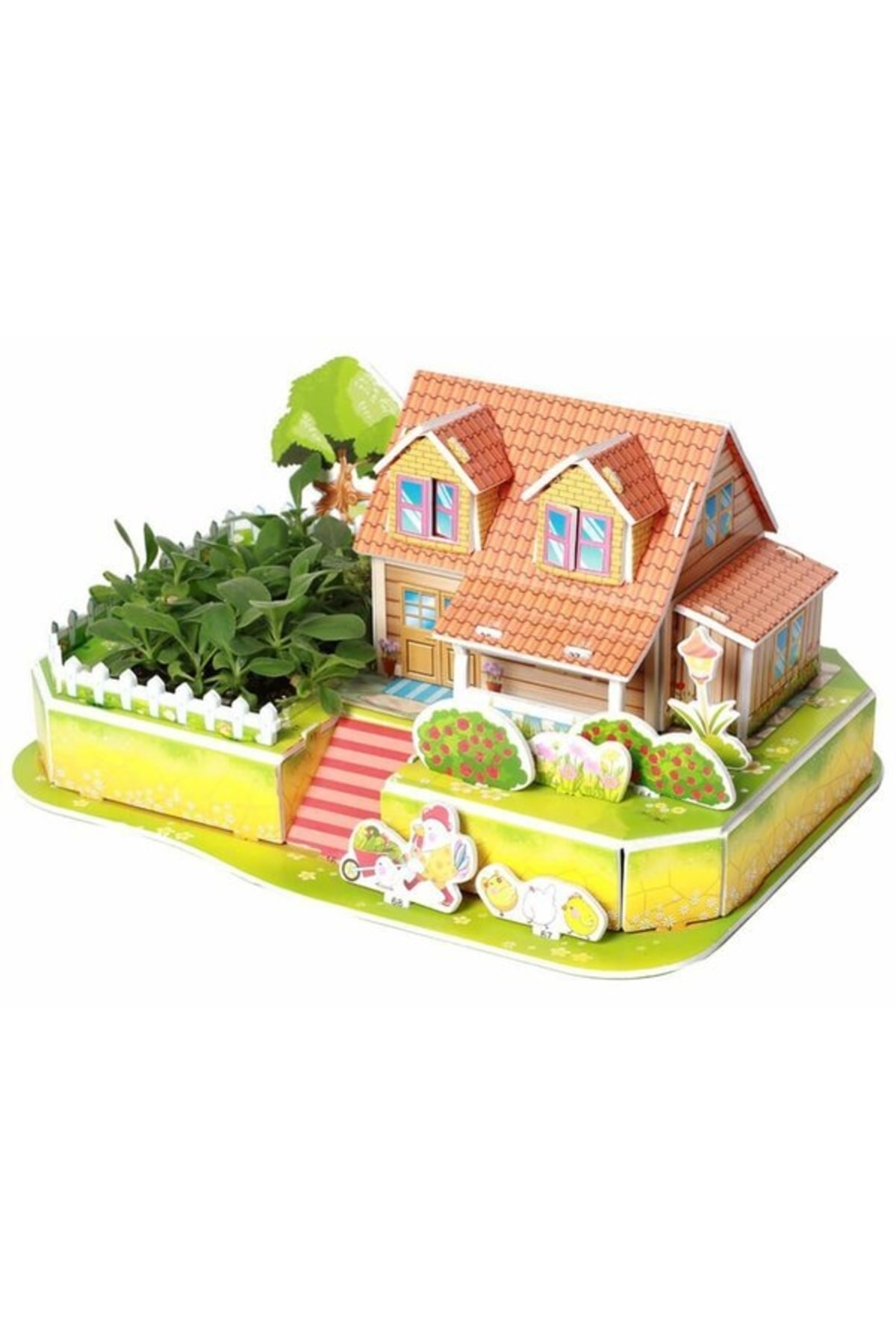 3д пазл детский. 3д пазл детский. пазл zilipoo 3d стильная вилла (z-002), 31 дет. бумажный пазл. 3d-пазл zilipoo 3d милый дом (z-005), 30 дет.