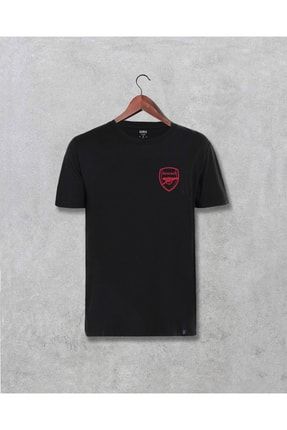 Arsenal Futbol Takım Minimal Tasarım Baskılı Unisex Tişört 0610567drk10727