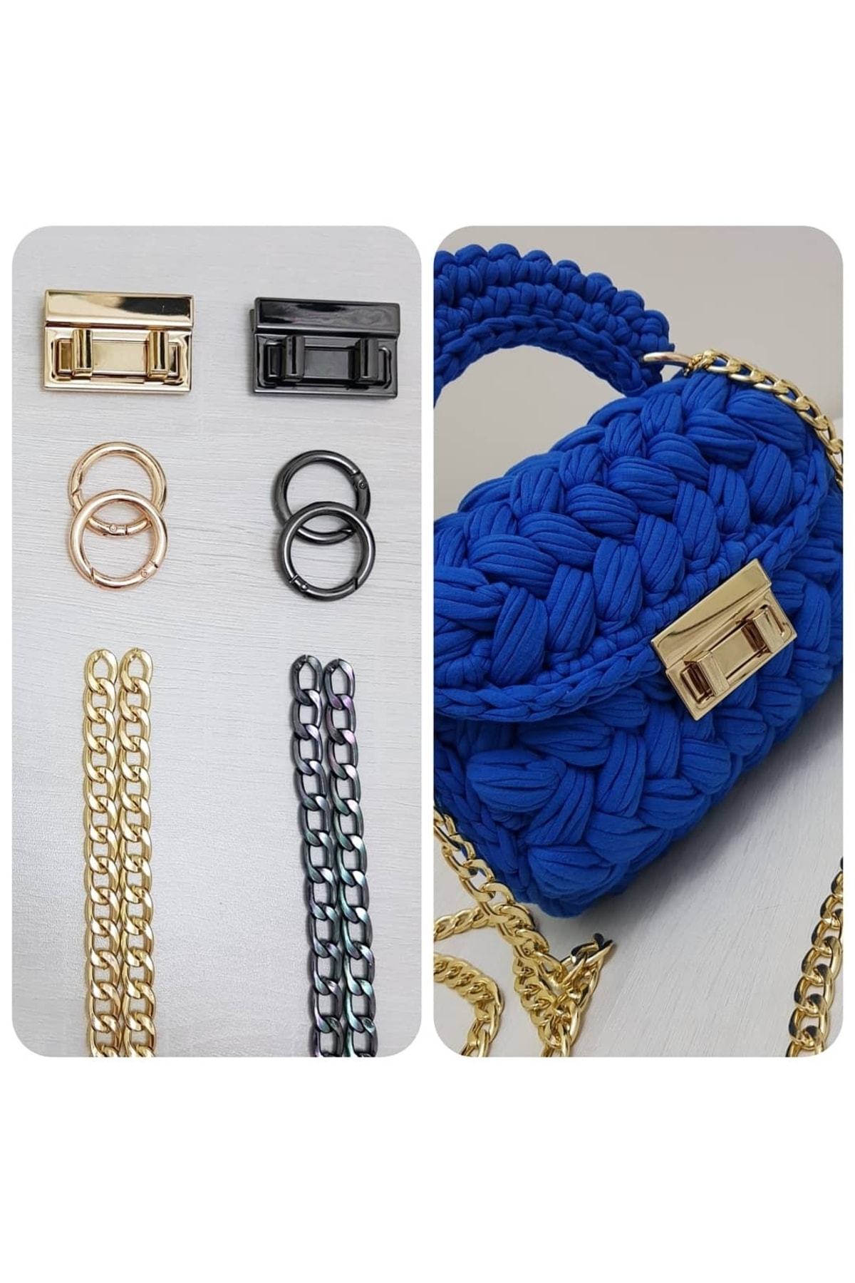 Genel Markalar Zincir Set (1 Mt Zincir 2 Halka 1 Kilit )