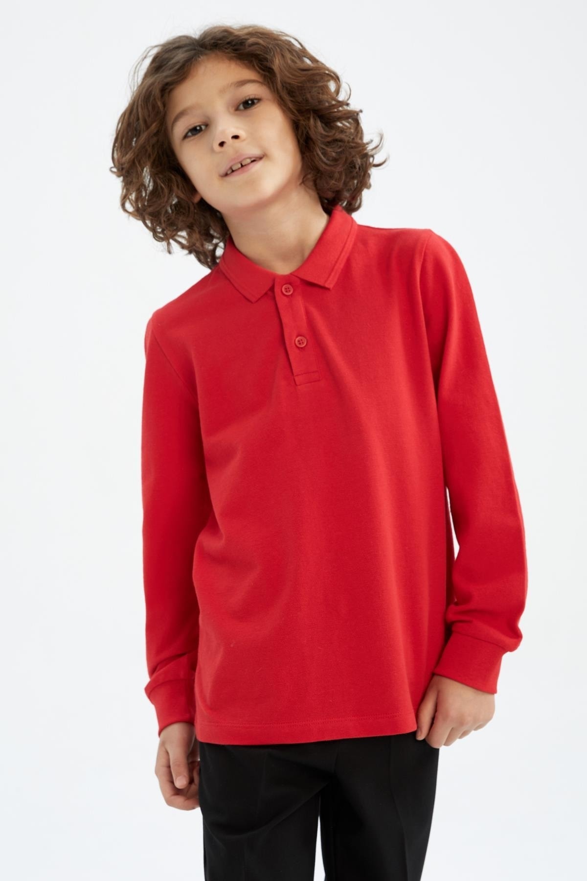 DeFacto Sweatshirt Rot Regular Fit