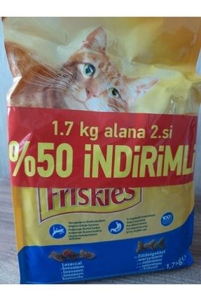Kedi Maması 2x1,7 Kg Somonlu Ve Sebzeli RRFRSKS9902