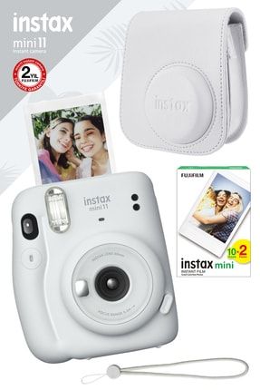 Instax Mini 11 Beyaz Fotoğraf Makinesi Ve Hediye Seti 4 FOTSI00131-SET4