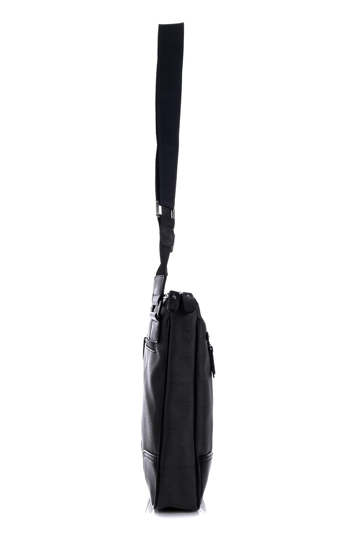 ÇÇS-30584 Long Strap Crossbody Bag Black 3