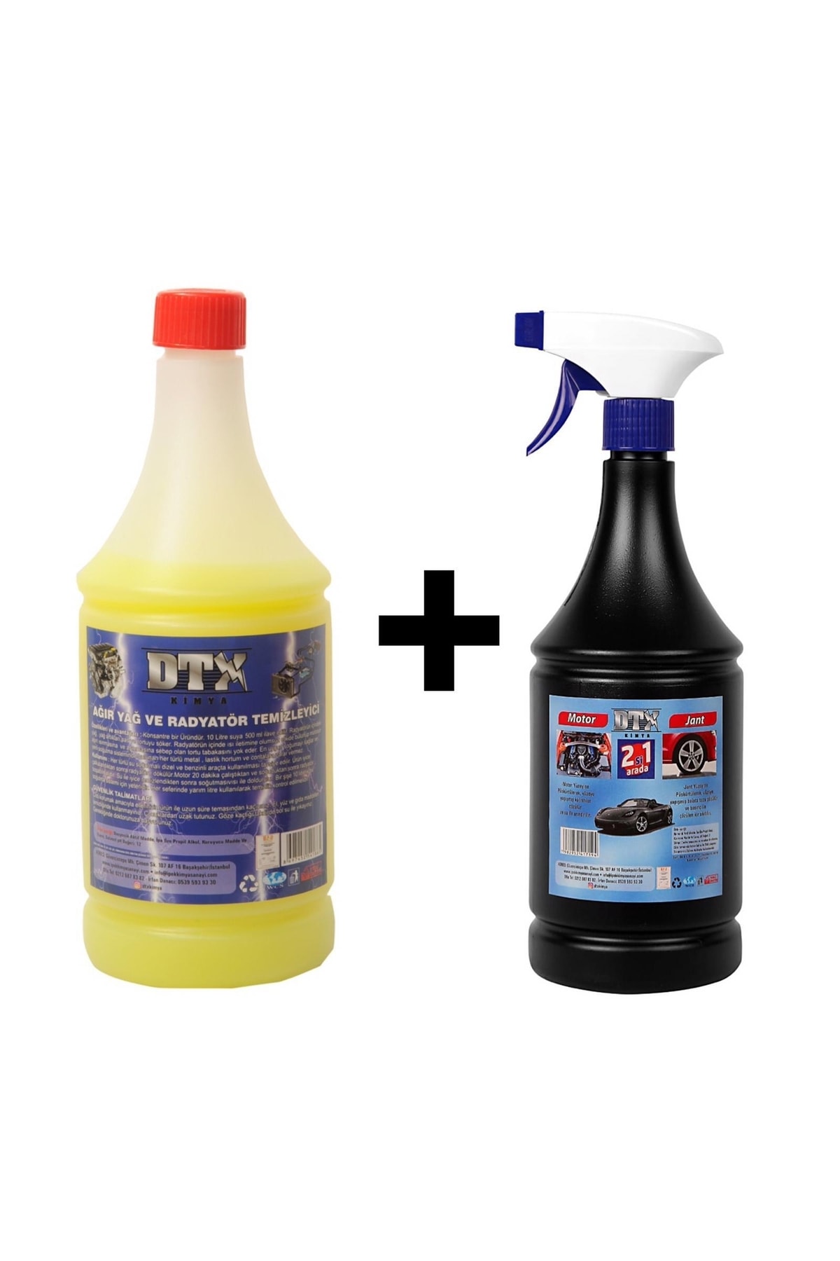 Ağır Yağ Sökücü Konsantre 1/5 1 Litre Motor Ve Jant Yıkama Sıvısı 1 lt