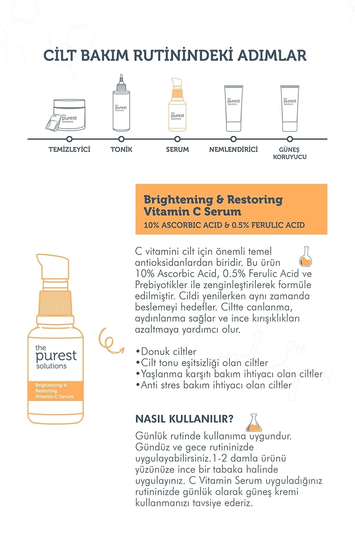 سرم پوست   پیورستThe Purest Solutions | DGPRVCA1 اورجینال - تصویر 3