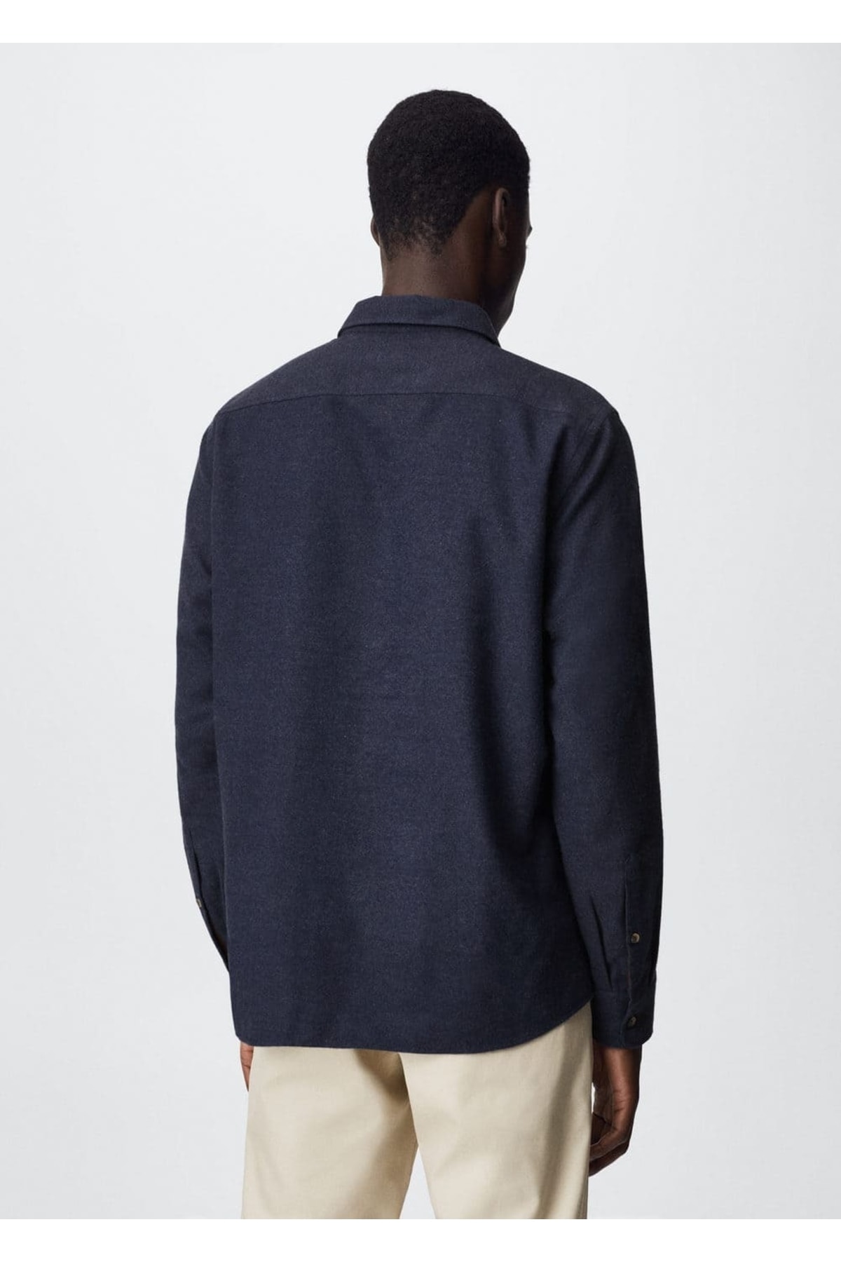 پیراهن مردانه مانگو | 37035917 MANGO Man - Image 4