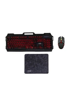 Hper Kratos V20 Gaming Klavye Mouse Set Pad Hediyeli