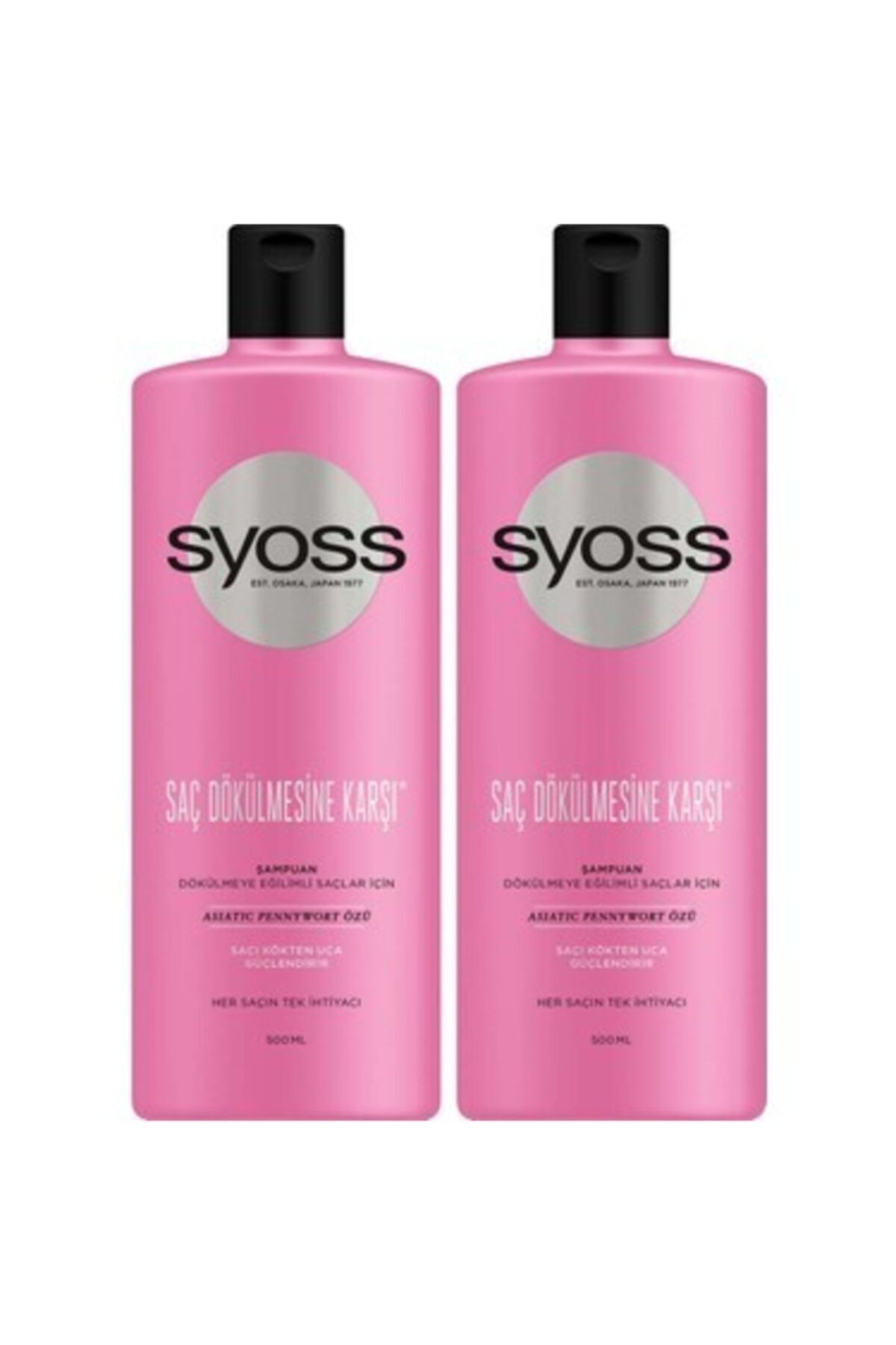 Syoss-500 ml X 2 Pieces Anti-Hair Loss Shampoo 1