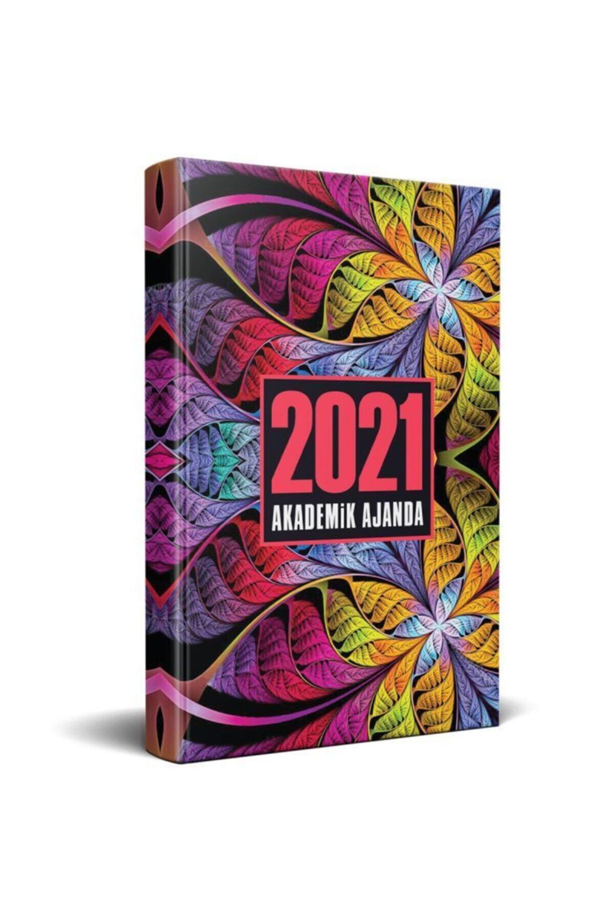 2021 akademik ajanda renkli yapraklar