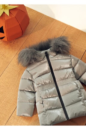 Mango Baby Kiz Bebek Gumus Sisme Mont Fiyati Yorumlari Trendyol