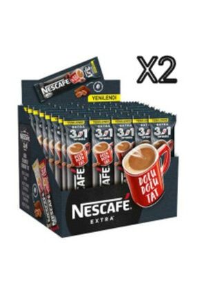Nescafe Extra 3'ü 1 Arada Hazır Kahve 48'li X 2 Adet EGEMRKT16