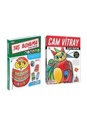 Taş Boyama / Cam Vitray 2'li Set 88942019