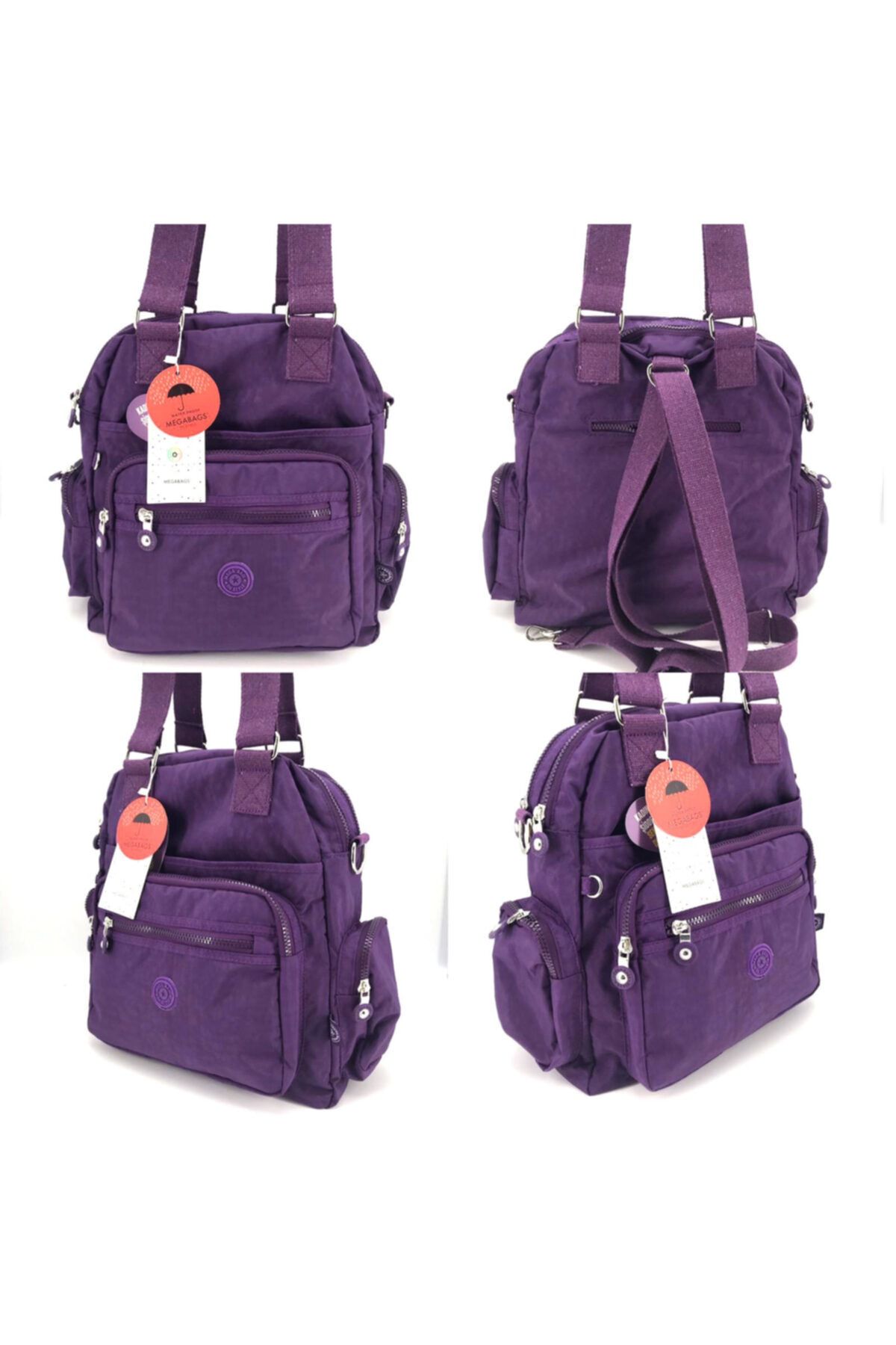 MEGA ANTA Women s Purple Waterproof Kipling Handbag and Backpack Tm 1356