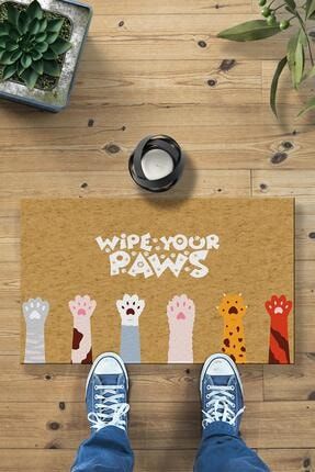 Wipe Your Paws Patiler Dekoratif Kapı Önü Paspası BPS-002