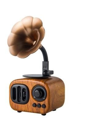 Nostaljik Mini Radyo Gramofon Bluetooth/radyo/usb/sd B5 G-57