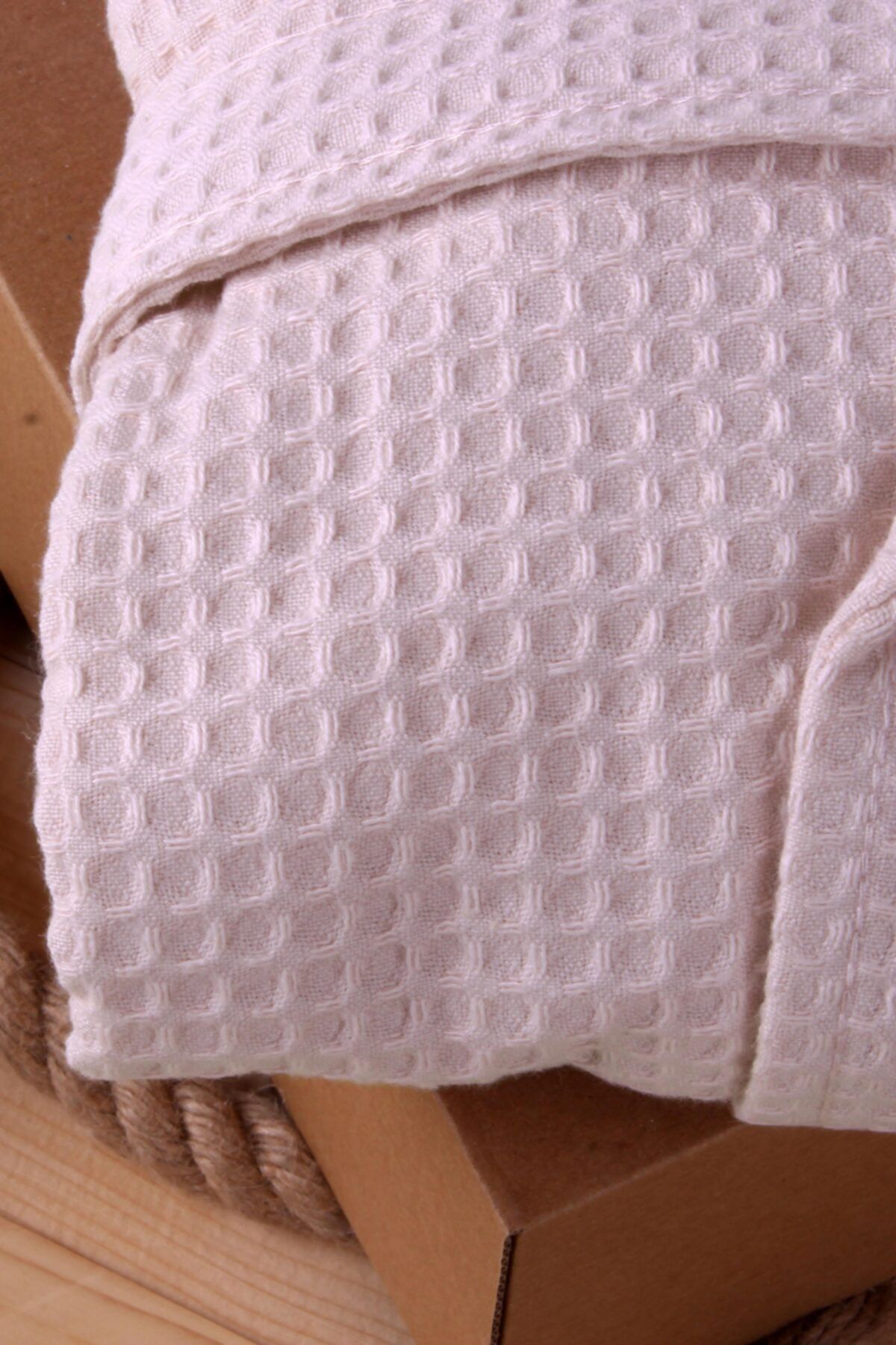 حوله تنپوش (روبدوشامبر) صورتی مردانه و زنانه 100 ٪ پنبه کاپوت Pike Bathrobe Baveno